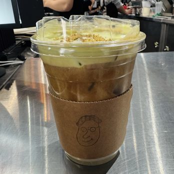 Cafe W Bakery and Desserts - Pistachio Cream Latte - Cafes Near Me - Flushing, New York Cafe W Bakery and Desserts - Pistachio Cream Latte - Cafes Near Me - Flushing, New York