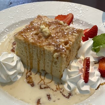 May River Grill - Carmel custard cake - New American Near Me - Bluffton, South Carolina