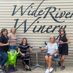 Exterior outside entrance of Wide River Winery - Le Claire, Iowa Exterior outside entrance of Wide River Winery - Le Claire, Iowa