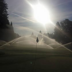 Avondale Golf Course - Early morning watering