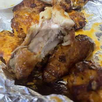 Marco's Pizza - Under cooked slimy wing - Pizza Near Me - Hampton, Virginia Marco's Pizza - Under cooked slimy wing - Pizza Near Me - Hampton, Virginia