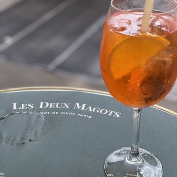 Les Deux Magots - Aeropol spritz - French Near Me - Paris, 75 Les Deux Magots - Aeropol spritz - French Near Me - Paris, 75