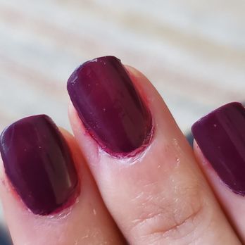 Nails Studio & Spa - Messy. Top coat poorly done. Chipped in less then a few hours. - Nail Salons Near Me - Houma, Louisiana
