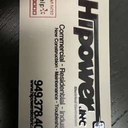 HiPower Business Card