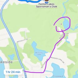 Fenton Lakes Sportsmans Club - Apple Maps leads to the wrong place. Go here instead