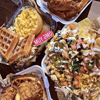The Chicken Koop - Wonton nachos & chicken & waffles. - New American Near Me - Whittier, California The Chicken Koop - Wonton nachos & chicken & waffles. - New American Near Me - Whittier, California