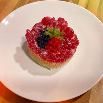 Ninja House - Miso Tuna Tartar (this was amazing!) must try! - Sushi Bars Near Me - Barnstable, Massachusetts