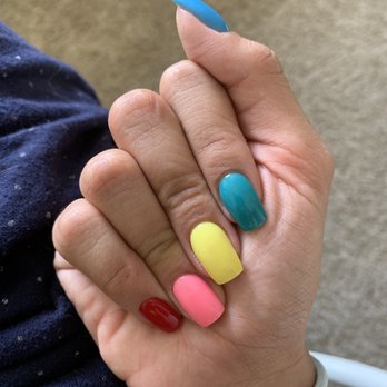 No 5 Nail Spa - First time getting dip powder & I love it! - Nail Salons Near Me - Centennial, Colorado