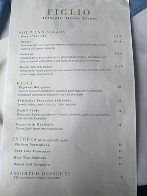 Menu photo 4 Figlio Palmer, MA