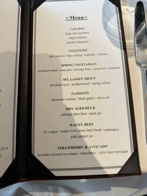 Menu photo 1 VIII by selanne Laguna Beach, CA Menu photo 1 VIII by selanne Laguna Beach, CA