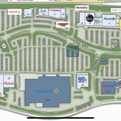 Valley Central Shopping Center - Valley Central Map courtesy of loopnet.com