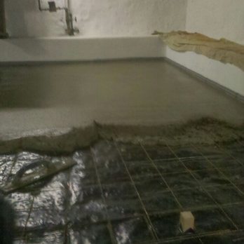 Concrete Basement Floor With Vapor Barrier Yelp