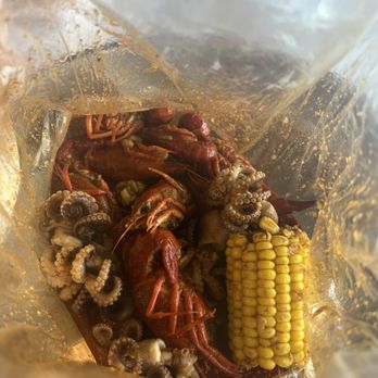 Cajun Crack'n - 1 lb of Baby Octopus 1 lb of Crawfish (frozen) Sausage (3 piece) Corn on the cord (1 piece) - House Special Sauce - Mild - Seafood Near Me - Milpitas, California Cajun Crack'n - 1 lb of Baby Octopus 1 lb of Crawfish (frozen) Sausage (3 piece) Corn on the cord (1 piece) - House Special Sauce - Mild - Seafood Near Me - Milpitas, California