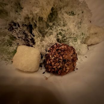 The Corner Store - Everything bagel, croutons, and cream cheese balls - Seafood Near Me - New York, New York