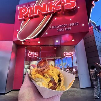 Pink's Hot Dogs - Hot Dogs Near Me - Universal City, California Pink's Hot Dogs - Hot Dogs Near Me - Universal City, California