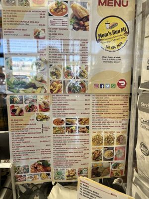 Menu photo 8 Mom's Pho & Banh Mi Oakland, CA