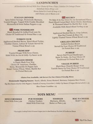 Menu photo 6 Wig & Pen Pizza Pub Ankeny, IA