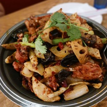 Spicy Chong Qing - Braised bone-in chicken - Szechuan Near Me - Kent, Washington