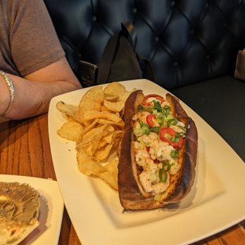 Taylor Shellfish Oyster Bar - Bay Shrimp sandwich - Seafood Near Me - Seattle, Washington
