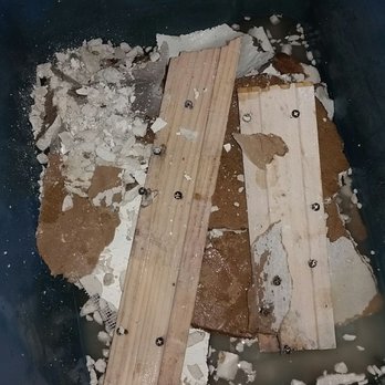ATEX Inspects - This was from my ceiling on the second floor caving in because of the AC unit - Home Inspectors Near Me - Pearland, Texas