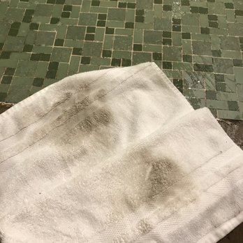 The Downtown Clifton - This is the picture of the towel after wiping the bathroom floor with water and soap. - Hotels Near Me - Tucson, Arizona The Downtown Clifton - This is the picture of the towel after wiping the bathroom floor with water and soap. - Hotels Near Me - Tucson, Arizona