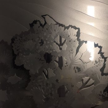 Creative Mirror & Shower - Intricate Detail - Top Section of one of the Trees - Glass & Mirrors Near Me - Addison, Illinois