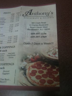 Anthony's Restaurant-Pizzeria by null