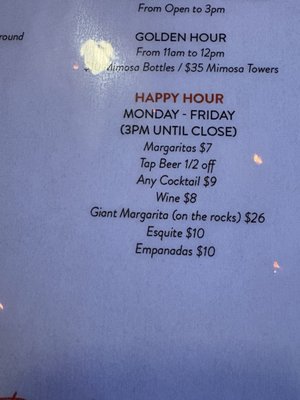 Menu photo 1 The Reserve Euless, TX