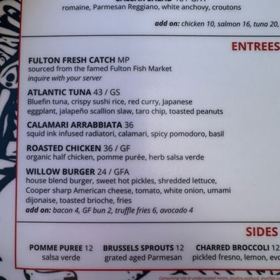 Menu photo 1 One Willow Highlands, NJ