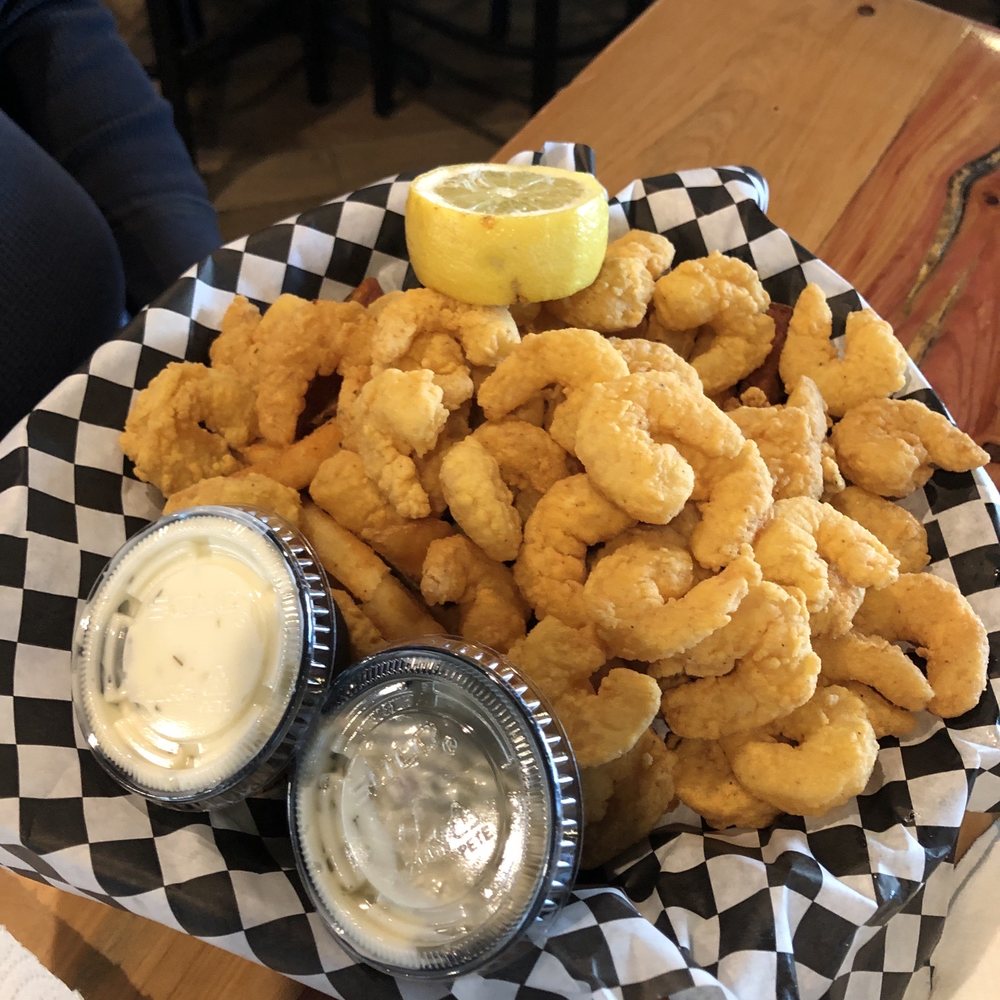 The Reef - Fried Shrimp Basket with fries! - Seafood Near Me - Biloxi, Mississippi The Reef - Fried Shrimp Basket with fries! - Seafood Near Me - Biloxi, Mississippi
