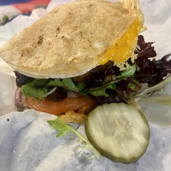 Naughty Buddha Burger - Lincoln - Gluten free bun alternative