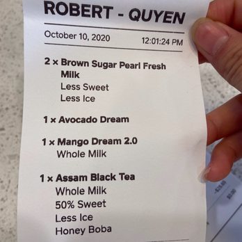 Boba Bliss - Variety of drinks we ordered - Bubble Tea Near Me - Dublin, California