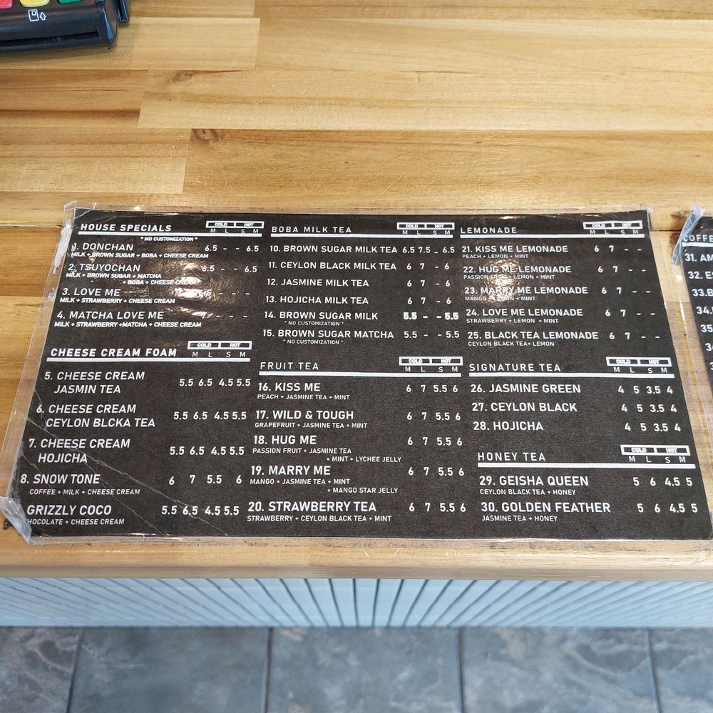 ÜMACHA - Menu - May 2025 - Bubble Tea Near Me - Edgewater, New Jersey ÜMACHA - Menu - May 2025 - Bubble Tea Near Me - Edgewater, New Jersey