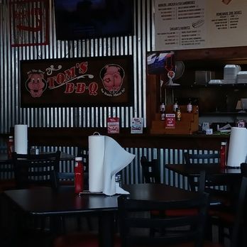 Tom's BBQ - Cute signs inside. - Barbeque Near Me - Mesa, Arizona
