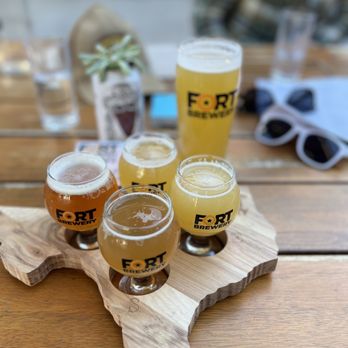 Fort Brewery & Pizza - IPA flight - Italian Near Me - Fort Worth, Texas Fort Brewery & Pizza - IPA flight - Italian Near Me - Fort Worth, Texas