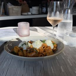 rigatoni bolognese