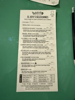 Menu photo 3 Barrio Columbus, OH