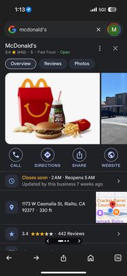 McDonald's by null