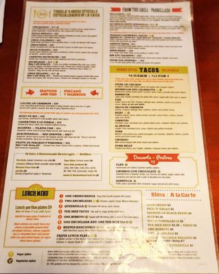 Menu photo 2 Tequila's Town Savannah, GA