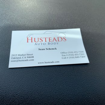 Husteads Auto Body - Oakland - Great customer service from Sean! - Body Shops Near Me - Oakland, California