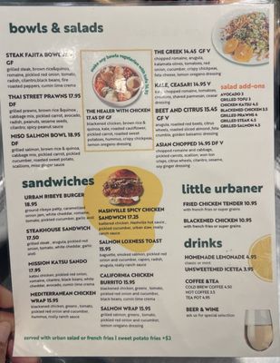 Menu photo 6 Urban Kitchen Burlingame, CA