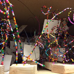 Bushnell Way Elementary School - Bead Sculptures by our students