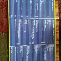 Updated menu Updated menu