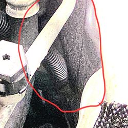 R & B Steel Fabrications - The harness/loom fixed against the turbo's heat shield