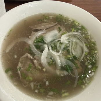 Just Pho...and more - Rare eye round beef- small portion. Broth is insane! - Vietnamese Near Me - Athens, Georgia Just Pho...and more - Rare eye round beef- small portion. Broth is insane! - Vietnamese Near Me - Athens, Georgia