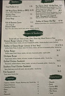 Menu photo 1 DuMont Burger Brooklyn, NY