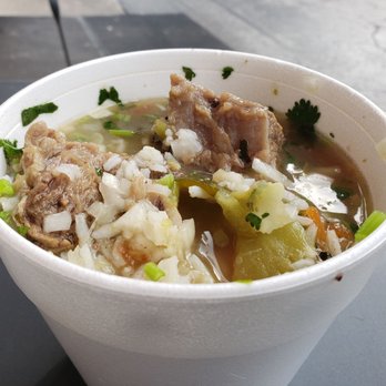 Sabrozon Deli & Grocery - Beef Soup; all ingredients mixed in ($13.99) - Mexican Near Me - Orange Park, Florida Sabrozon Deli & Grocery - Beef Soup; all ingredients mixed in ($13.99) - Mexican Near Me - Orange Park, Florida