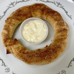 Oh Baby O's - Cinnamon sugar pretzel with cream cheese icing