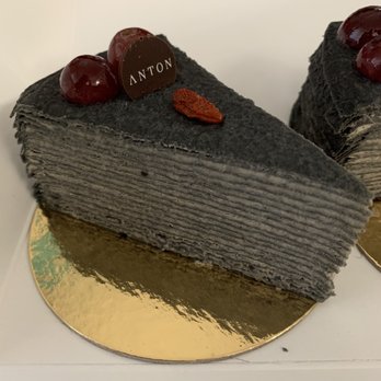 Anton - Black Sesame Mille Crpes Slice Set (2)-DD - Bakeries Near Me - San Jose, California Anton - Black Sesame Mille Crpes Slice Set (2)-DD - Bakeries Near Me - San Jose, California