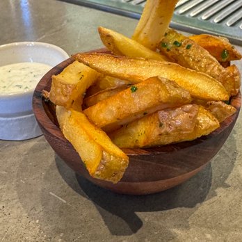 Bijou Restaurant - Side of pommes frites ($8) - Salad Near Me - Petaluma, California